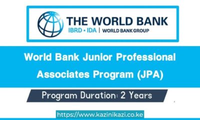 Apply for World Bank Junior Professional Associates Program (JAP) 2023-2024
