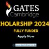 Gates Cambridge Scholarship 2024-25