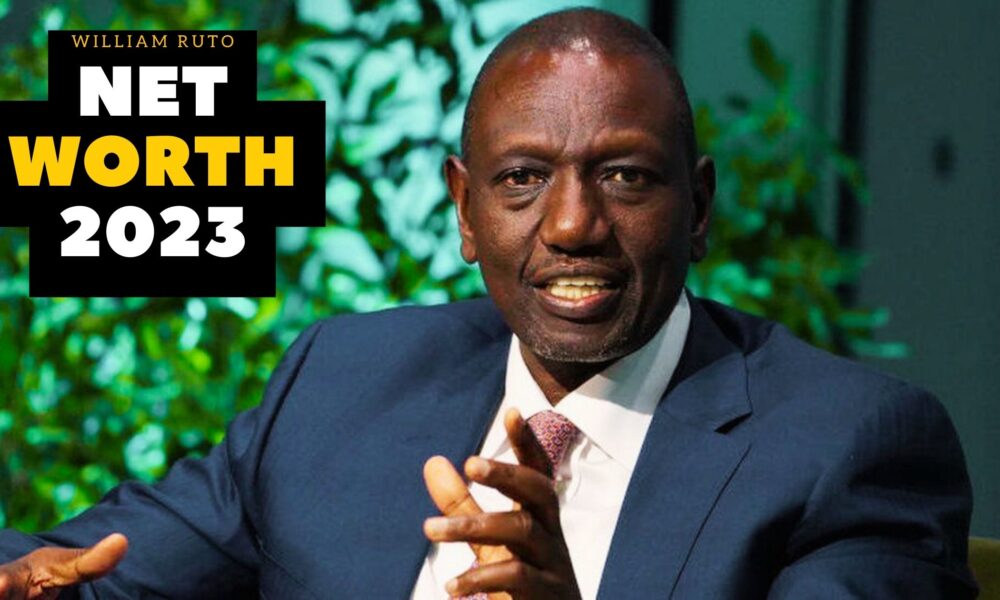 William Ruto's Staggering Net Worth in 2023 Will Shock You!